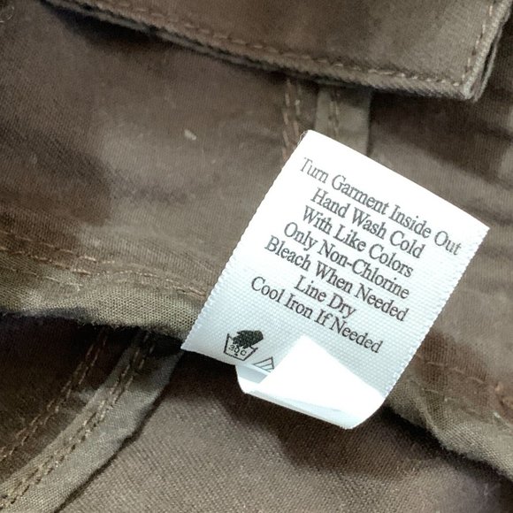 Coldwater Creek Women Jacket Brown Metallic Button Up Jacket Size 10 - Picture 9 of 13